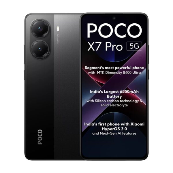 Poco X7 Pro noir