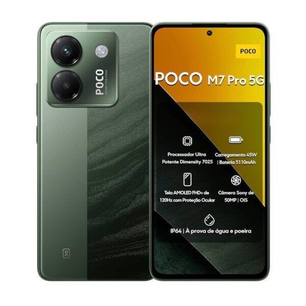 Poco M7 Pro 5G vert