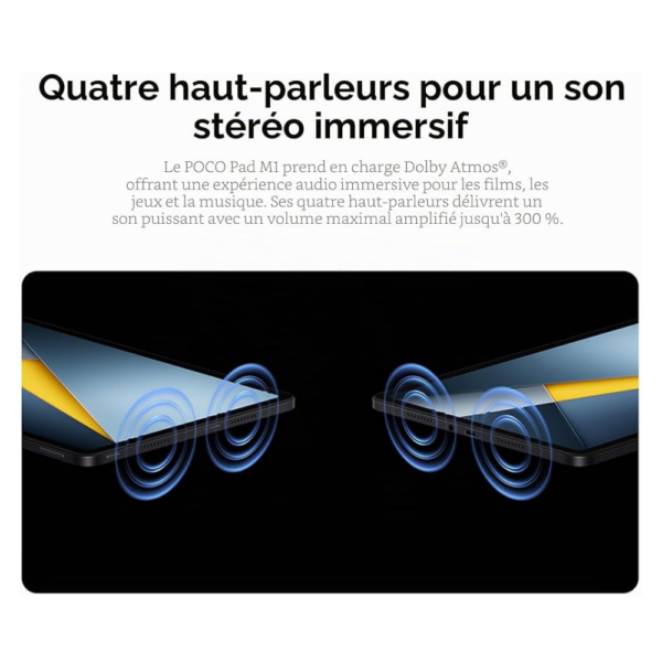 POCO Pad M1 son POCO Pad M1 – Écran 12,1″ 2,5K 120Hz, Snapdragon 7s Gen 4, Batterie 12000mAh
